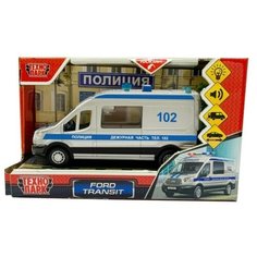 Модель TRANSITVAN-16PLPOL-SR Ford Transit СкораяПолицияТехнопарк в коробке