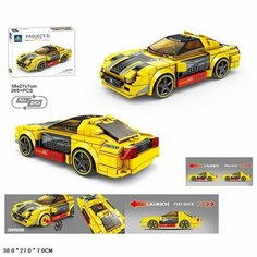Конструкция Машинка гоночная инерционная Kid7