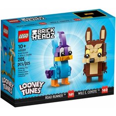 Конструктор LEGO BrickHeadz 40559 Дорожный бегун и Хитрый Э. Койот