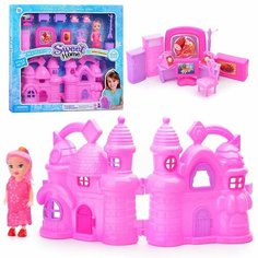 Дом для кукол "Сказочный домик" с аксессуарами, в коробке Kosmos