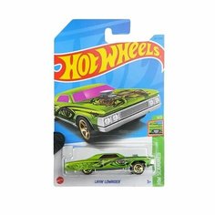 HKJ08 Машинка игрушка Hot Wheels металлическая коллекционная Layin Lowrider салатовый