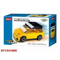 Конструктор Механо 38-1067A Машина 61 дет. Нет бренда