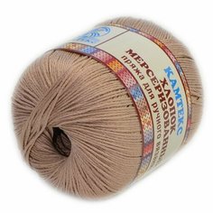 Пряжа камтекс Хлопок Мерсеризованный (Камтекс), пудра - 067, 100% мерсеризованный хлопок, 10 мотков, 50 г, 200 м.