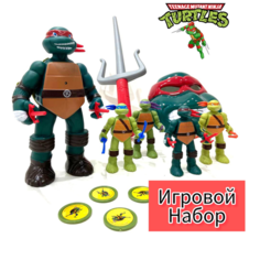 Игровой набор Рафаэль "Черепашки-ниндзя" - фигурки с оружием и дополнительными аксессуарами нет