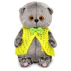 Мягкая игрушка «Басик Baby в вязаном жилете», 20 см Basik&Co