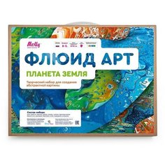 Molly Набор «Флюид Арт» «Планета Земля»