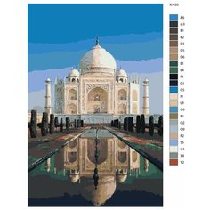Картина по номерам X-455 "Тадж-Маxал" 80x120 Brushes Paints