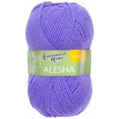 Пряжа Семеновская Alesha колокольчик_NEW (54027), 80%акрил /20%кашемир имитация, 196м, 50г, 1шт