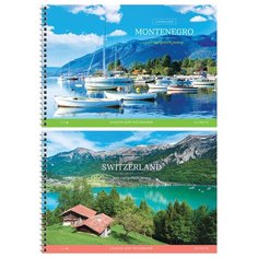 Альбом для рисования А4, 24л ArtSpace "Путешествия. Your journey" (100 г/кв. м, эконом) 6шт. (А24спЭ_44438)