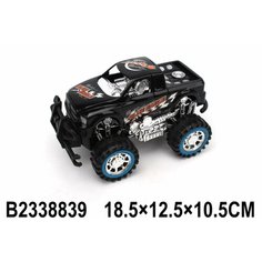 Машинка инерционная, черная, 18,5x12,5x10,5 см NO Mark