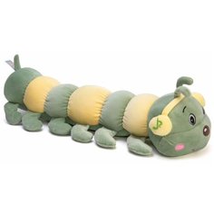 Мягкая Игрушка Гусеница зелено-желтый 80 см Sun Toys