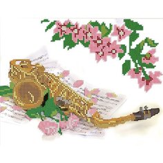 Вышивка бисером картины Мелодия души 19*24см Светлица