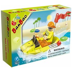 Конструктор BanBao Идеи для подарков 8119 Катер, 19 дет.