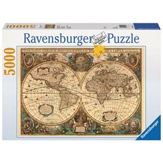 Пазл Ravensburger Историческая карта (17411), 5000 дет., голубой
