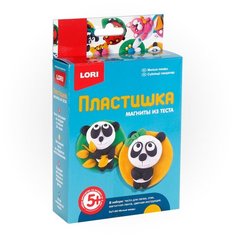 Пластишка. Магниты из теста "Милые панды" LORI