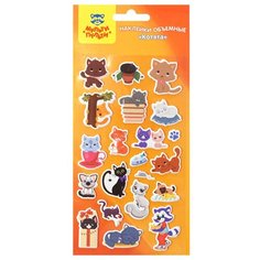 Наклейки объемные Мульти Пульти "Котята" (PS_29304)
