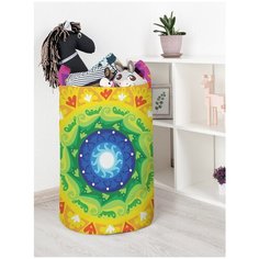 Корзина для игрушек JoyArty "Цвета чакр" 40x60 см