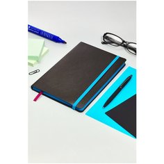 Ежедневник недатированный, А5 (144 х 212 мм.), "MEGAPOLIS SOFT" темно-серый 272 стр, Арт : 3-470/07 Bruno Visconti