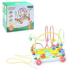 Лабиринт-каталка "Лягушка" вид 1 Щепка