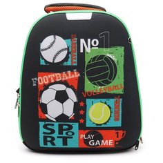 Рюкзак каркасный "Football №1" формованный из полимеров, материал: нейлон, полиэстер Centrum