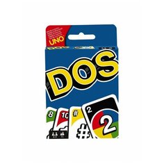 Настольная игра Uno Карточная игра DOS, Mattel