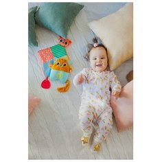 Развивающая игрушка - грелка с вишнёвыми косточками «Котик»