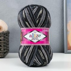 Пряжа "Superwash comfort socks" 75% шерсть, 25% полиамид 420м/100гр (2695) Alize