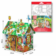 Игровой конструктор для раскрашивания малый Erich Krause Artberry® Country house