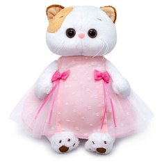 Мягкая игрушка "Кошечка Ли-Ли", в розовом платье, 27 см Basik&Co