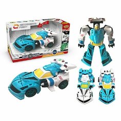 Машина-робот эл, свет, звук, в комплекте: тестовые эл. пит. AG3*3шт, коробка, в ассортименте Наша Игрушка