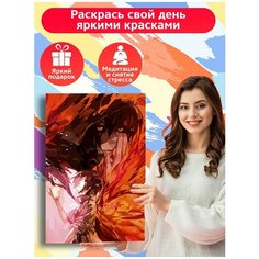 Картина по номерам Токийский Гуль (Кэн Канэки, Тока Кирисима, Ридзэ, Нисики) - 8010 В 60x40