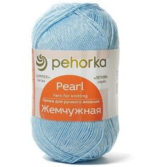 Пряжа Пехорка Жемчужная 519 венерин башмачок 50% хлопок, 50% вискоза 100г 425м 5шт
