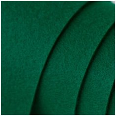 Фетр корейский жесткий листовой 33x110 см толщина 1,2 мм, цвет яркий весенний зеленый 937 / для творчества рукоделия КафеБижу