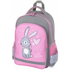 Рюкзак Пифагор School для начальной школы, Adorable bunny, 38x28х14 см, 270654