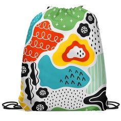 Сумка-мешок для обуви с принтом Gorolla