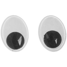 Школа талантов Глазки на клеевой основе, набор 84 шт, размер 1 шт: 1,5×2 см