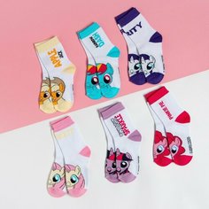 Набор носков 6 пар My little Pony, HASBRO, 14-16 см