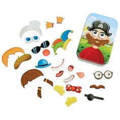 Настольная игра в дорогу магнитная "Собери смешной портрет" Hape