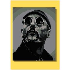 Картина по номерам " Леон / Leon " холст на подрамнике 40 х 60
