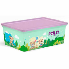 Коробка для хранения «Polly» 10 л. Полимербыт 71620