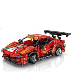 Конструктор аналог лего техник 8205 спортивная машина FERRARI, с механизмом PULL BACK Leibao