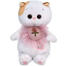 Мягкая игрушка Basik&Сo Кошечка Ли-Ли Baby в жабо 20 см (LB-099) Basik&Co