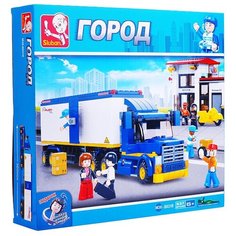 Конструктор пластиковый блочный Город (537 дет.) Нет бренда