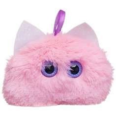 Мягкая игрушка-брелок Fixsitoysi Кот, 11 см, розовый