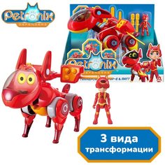Петроникс. Игровой набор мега-трансформер 3-в-1 Паппи и фигурка. Petronix Росмэн