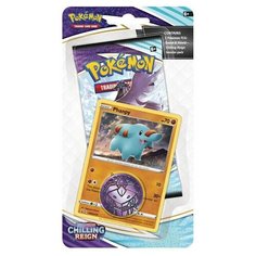 Покемон карты коллекционные: Блистер Pokemon издания Sword and Shield Chilling Reign (бустер + карта Phanpy + монетка)на английском языке Nintendo