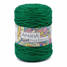 Пряжа ARACHNA Cord Classic 100% полиэфир 3 шт. х 200 г 100 м цв. №20 яр. зеленый (Cord Classic-№20 яр. зеленый)