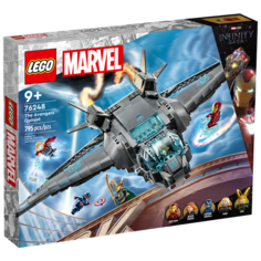 Конструктор LEGO Marvel Avengers 76248 The Avengers quinjet, 795 дет.