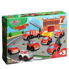 Игровой набор «Авто машинки пожарные», 7 машинок Zarrin Toys