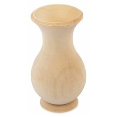 Заготовка для декорирования "Ваза деревянная гладкая, маленькая", Mr. Carving